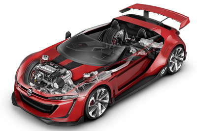 Volkswagen GTI Roadster Vision Gran Turismo Concept 2014 